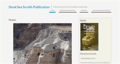 Desktop Screenshot of deadseascrollspublications.com