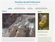 Tablet Screenshot of deadseascrollspublications.com